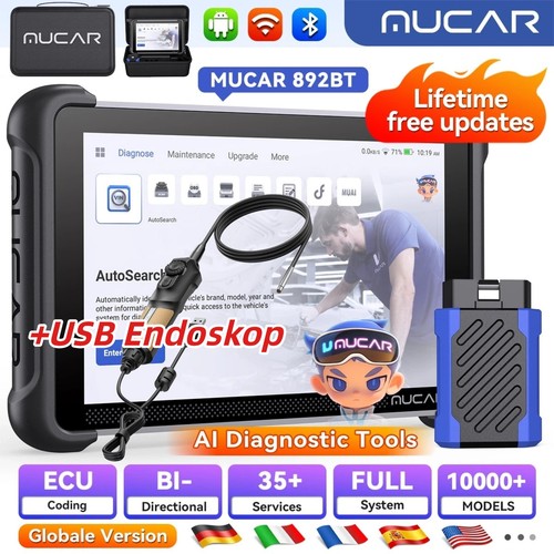 Mucar 892bt auto professionale - mucar,
