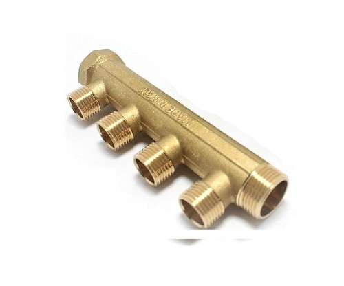 Collettore lineare ottone - lineare, mf