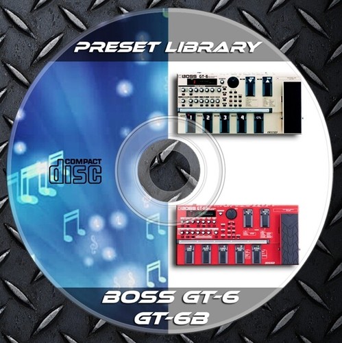 000 patches boss gt - gt-6, gt-6b