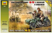 MOTO SOVIETICA M-72 CON