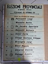 MANIFESTO POLITICA 1965