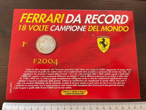 Medaglia ferrari record - da, f