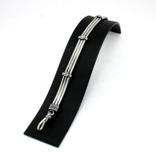 Bracciale in argento massiccio