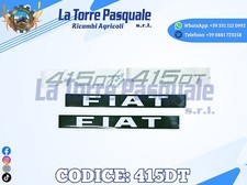 ADESIVI DECALCOMANIA TRATTORE