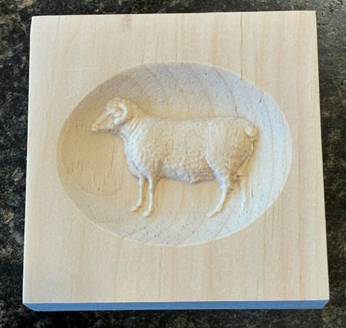 Ram animal incisione legno - animal,
