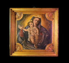 Madonna con Bambino antico