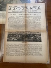 Le Cento città d'Italia - Noto Palazzolo Acreide , anno 1900  intonso
