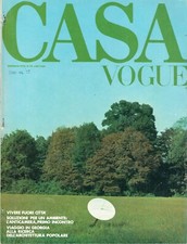 CASA VOGUE ITALIA MAGAZINE 1978/78=VITTORIO INTROINI=LUIGI MASSONI=CLAUDIO DINI=