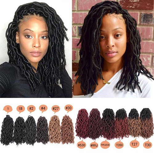 Trecce all uncinetto corte - 12",