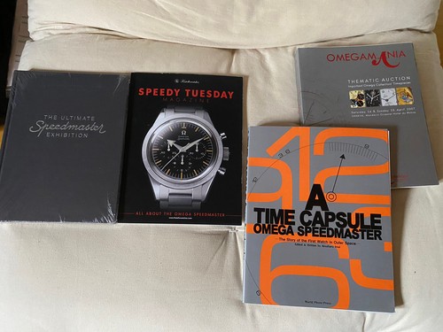 Lot livres omega speedmaster - livres,