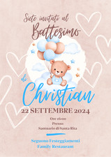 Invito digitale  battesimo