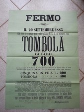 E666-MARCHE-FERMO-TOMBOLA 1885