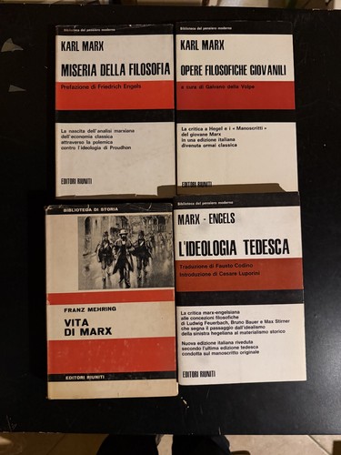 Lotto libri marx editori - libri,