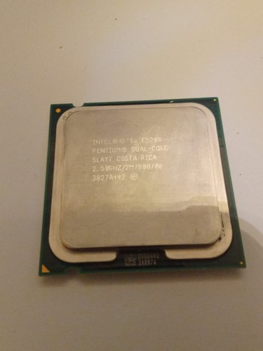 Cpu intel pentium dual - cpu, core