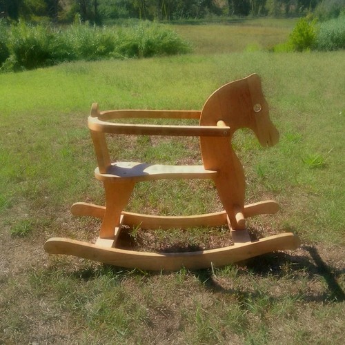 Cavallo dondolo legno per - cavallo, a