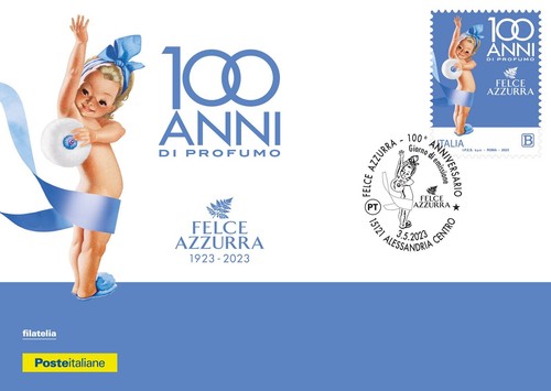 Cartolina filatelica 100 - cartolina,