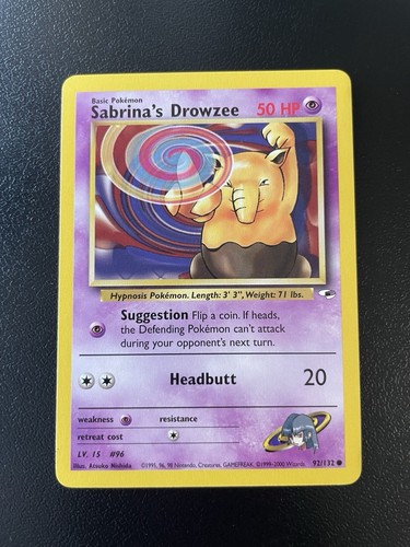 Pokemon sabrina drowzee gym - drowzee,