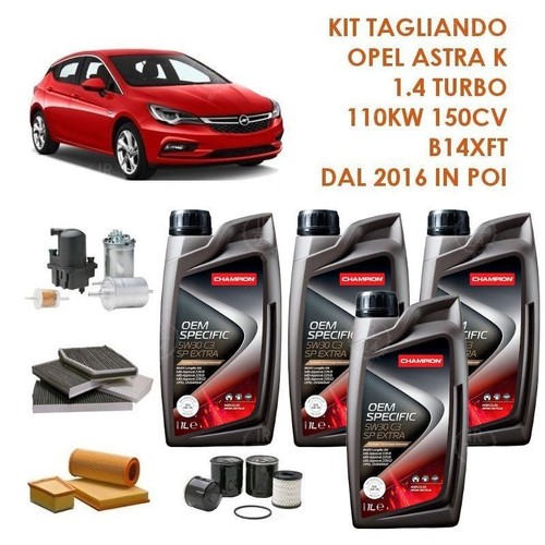 Kit tagliando per - kit, astra
