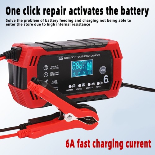 Caricabatteria auto volt - 12, 6a
