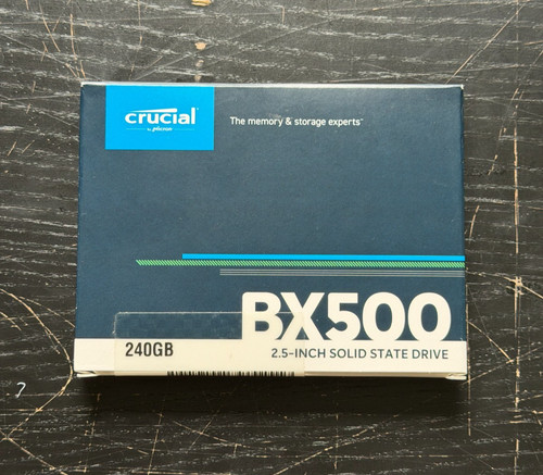 Brand new ssd crucial - brand, bx500