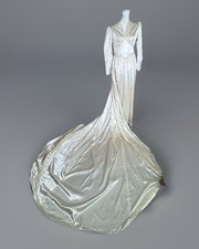 Abito da sposa anni 30 raso