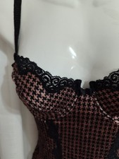 Guepiere pied poule rosa e