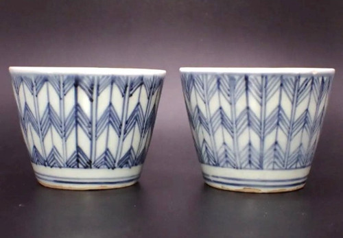 Koimari ware soba bowls set - koimari,