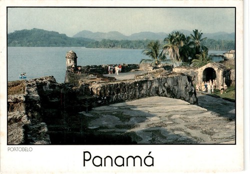 Cartolina portobelo panama - cartolina, portobelo,