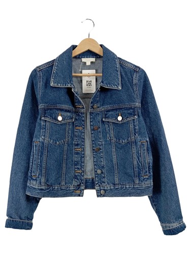 Cos giacca jeans donna blu - giacca, di