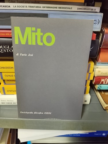Mito furio jesi enciclopedia - mito,
