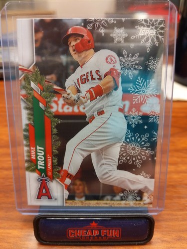 2020 mike trout topps - , holiday
