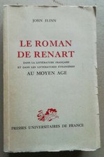 Le Roman de Renart Littérature dans française & étrangère John FLINN éd PUF 1963