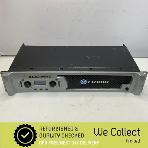 Crown xls1500 amplificatore - xls1500, di