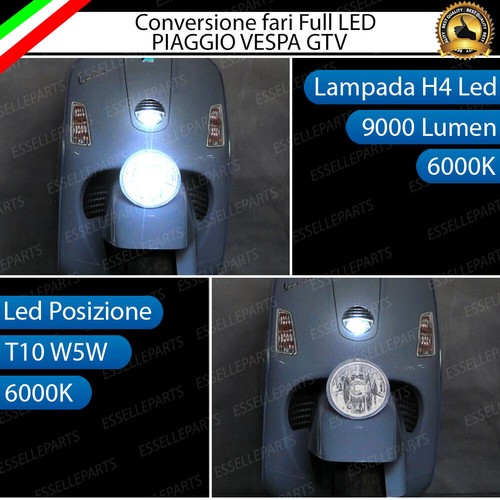 Faro led piaggio vespa gtv - faro,