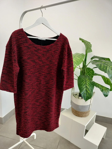 Vestido corto rojo - , de