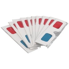 5X(Occhiali 3D, 10 Paia di