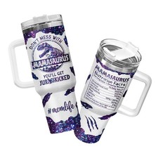 Bicchiere dinosauro divertente