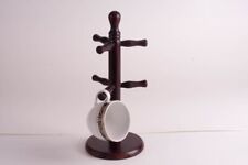 porta tazze/tazzine 6 ganci durevoli salvaspazio in legno - Coffee Bar Accessori