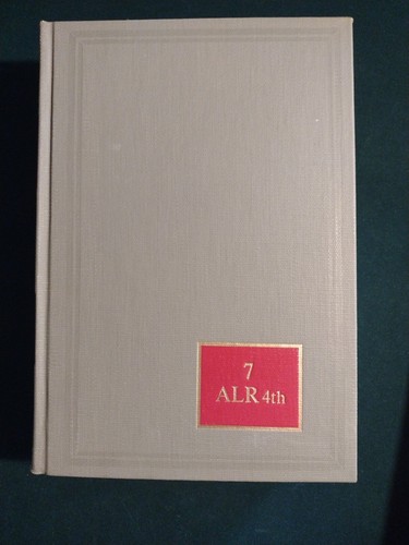 American law reports - vol, alr