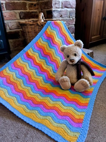 Large handmade crochet - crochet, baby