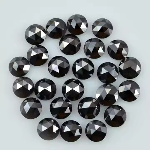 Diamante moissanite nero sfuso - nero,