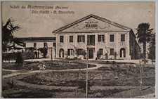 Montemarciano 1919 - Villa Florida - M. Mancinforte - Cartolina Viaggiata 