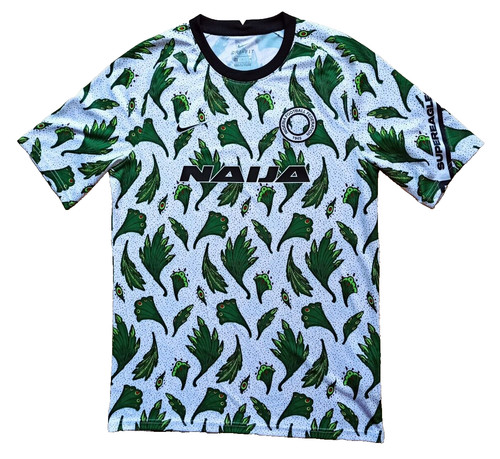 Nike nigeria pre - nigeria, maglia
