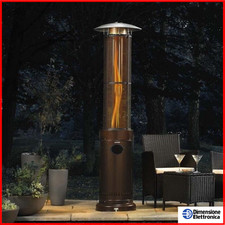 Stufa a Gas Bombola gpl da Esterno Fungo zephir ZGS180 Riscaldatore Patio 11 KW