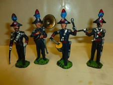 carabinieri banda soldatini di plastica , soldatini di plastica vintage anni 70