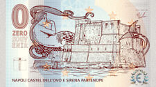 zerosouvenir banconota 0 euro CM ART Napoli -Castel dell'Ovo e Sirena Partenope