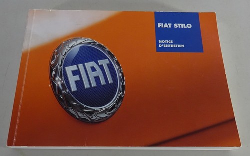 Avviso uso fiat stilo - d'uso,
