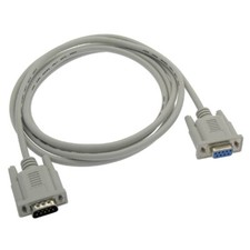 6FT DB9 9 Pin RS232 Serial