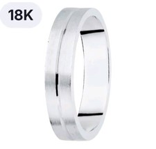 Anello In Oro Bianco 18K 750