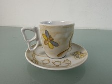 Thun Porzellan Gedeck Tasse 6cm Teller 11,5cm Ø Top Zustand.  
